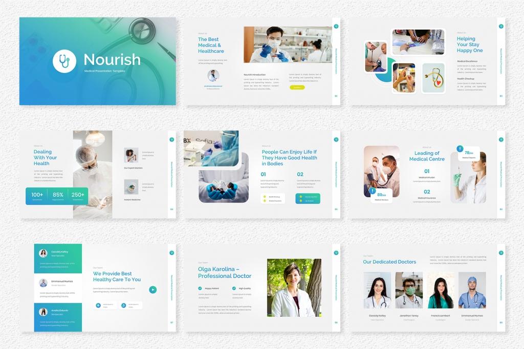 Nourish – Medical Google Slides Template