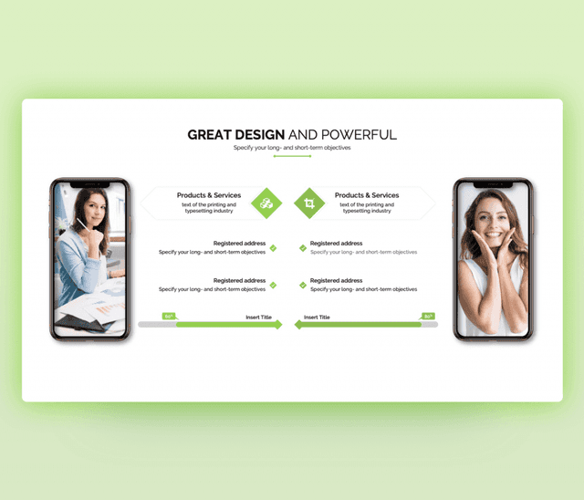 Great & Powerful Product PowerPoint Template