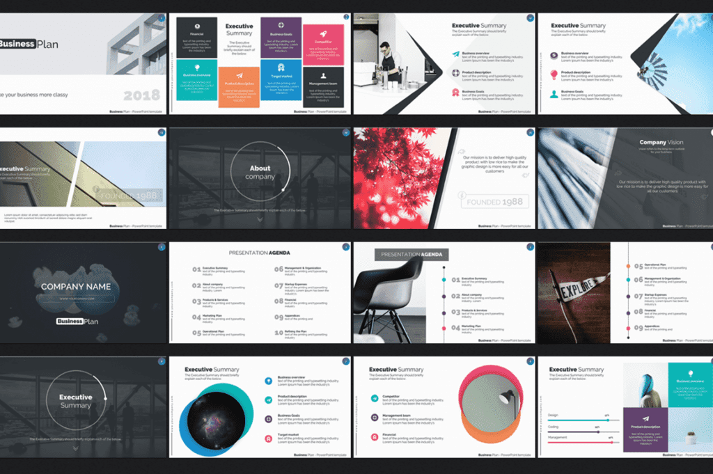 Free PowerPoint Business Plan Presentation Template