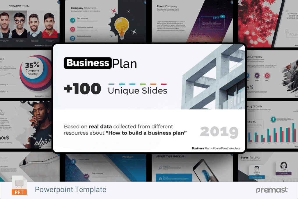 PowerPoint Business Plan Template PPT