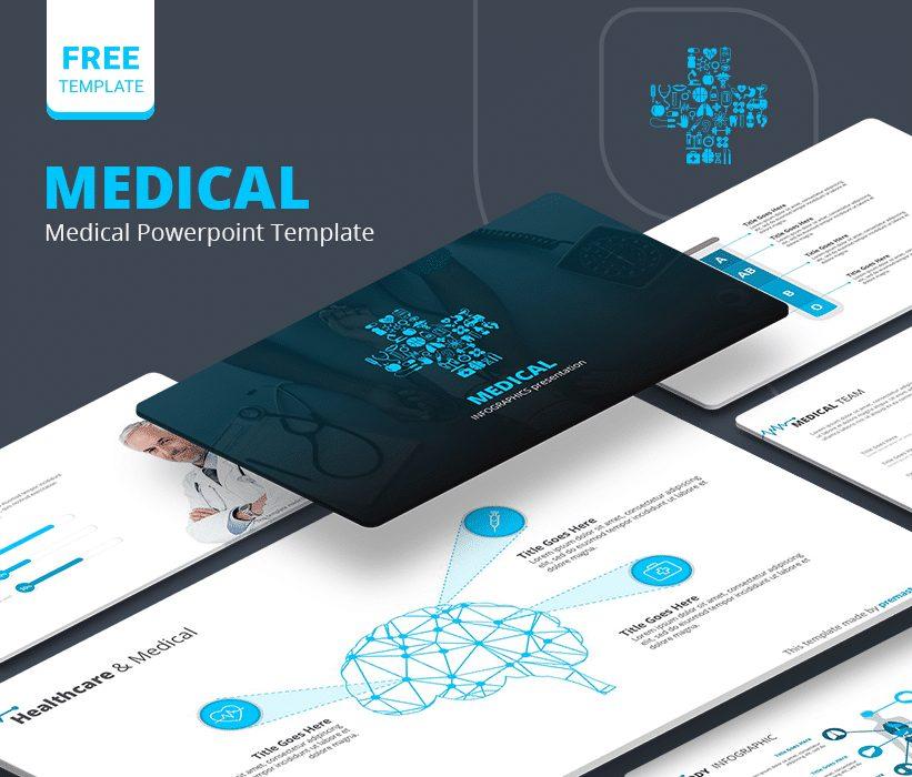 Free powerpoint template medical theme