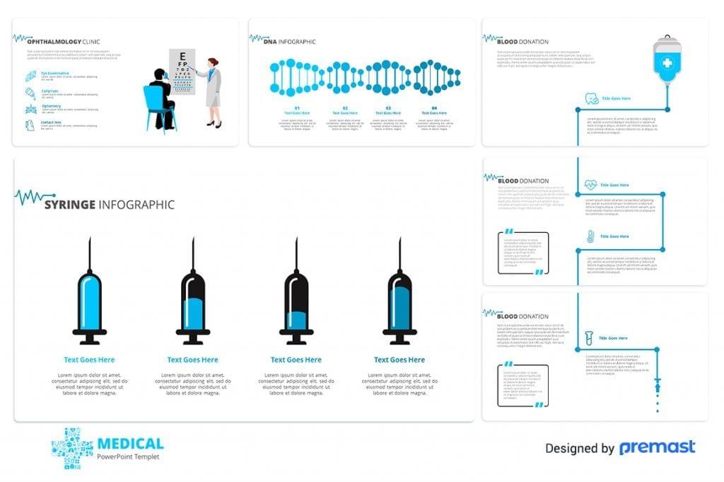 Medical Presentation PPT Template Based on Real Medical Data