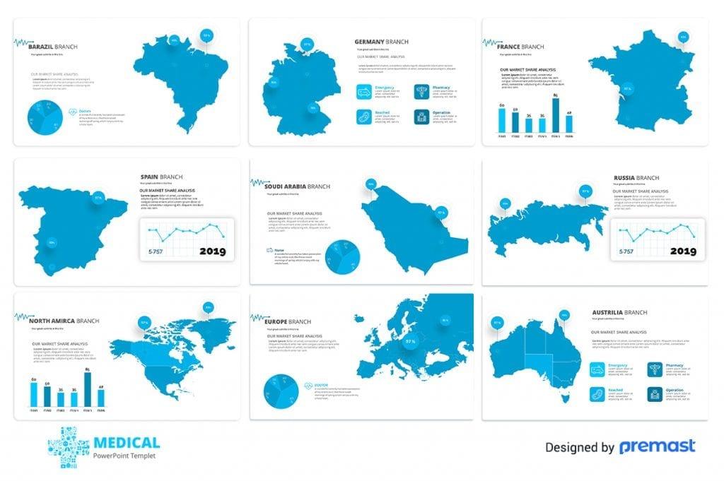 Medical Presentation PPT Template Based on Real Medical Data