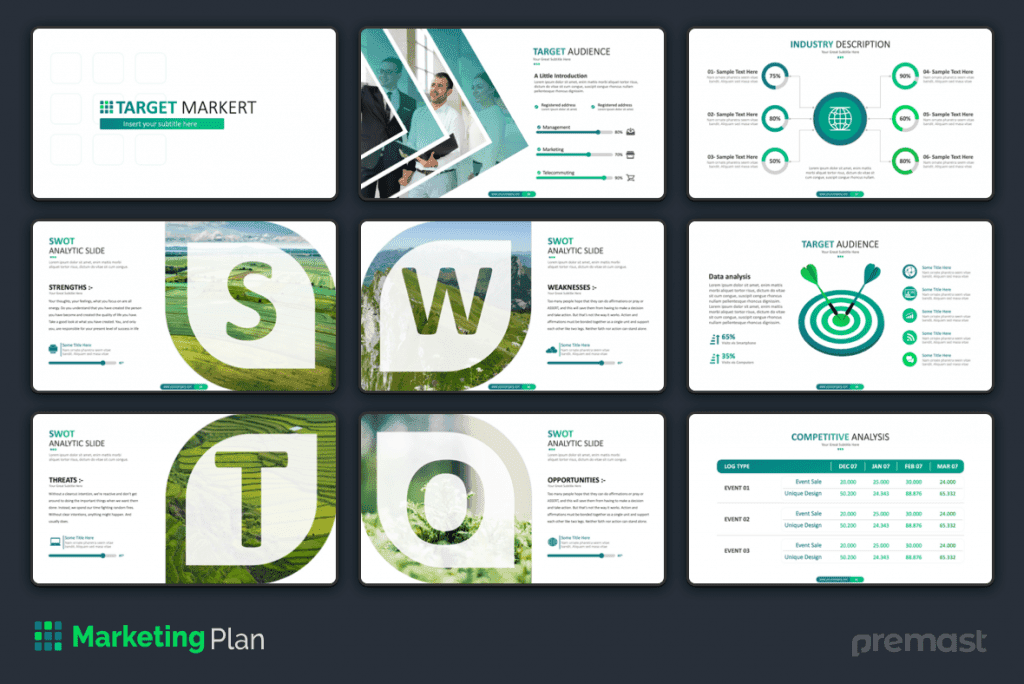 Marketing Plan PowerPoint Template