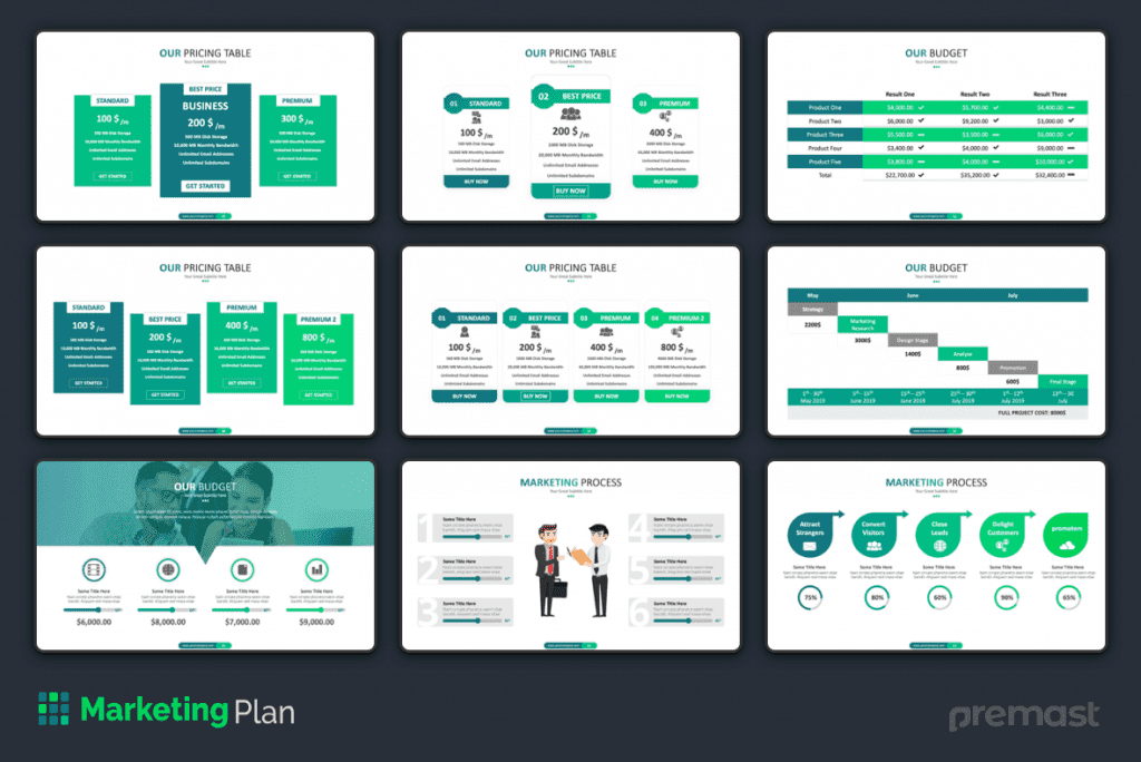 Marketing Plan PowerPoint Template