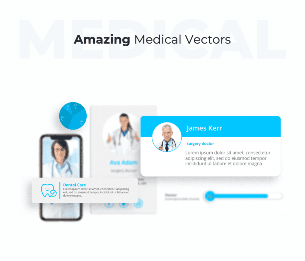 Medical Presentation PPT Template Based on Real Medical Data