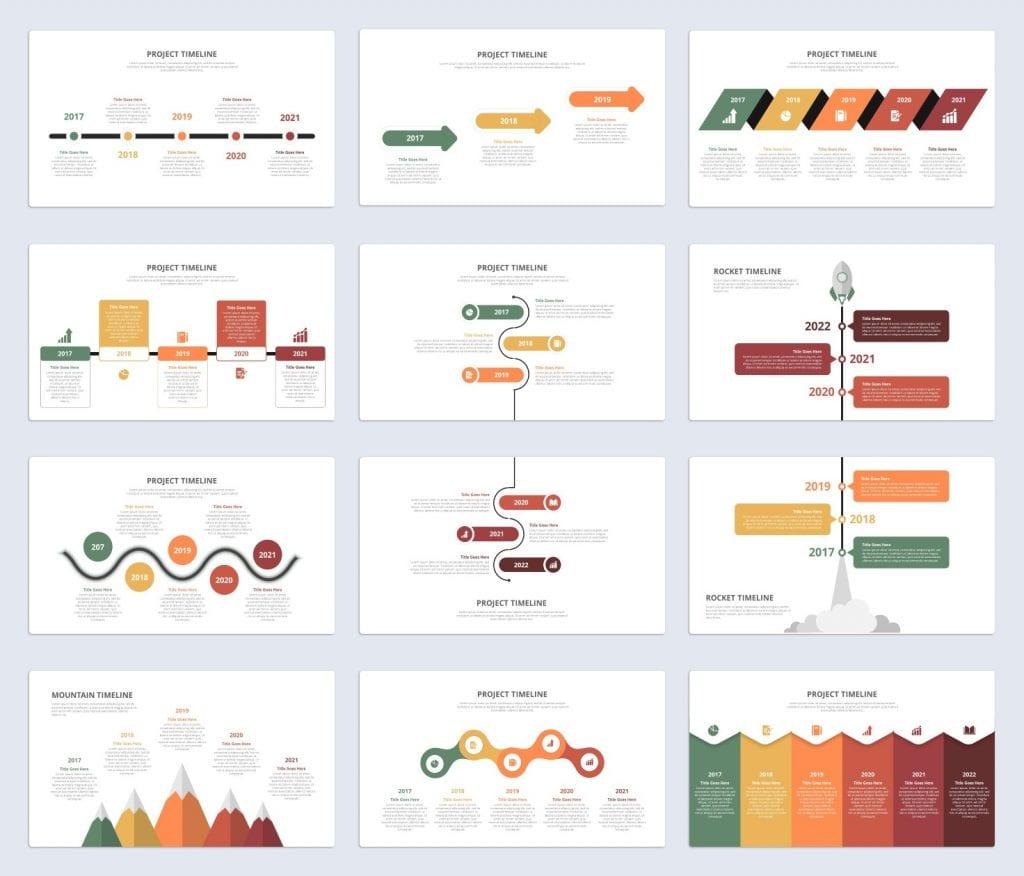 Project Timeline PowerPoint Infographics Presentation