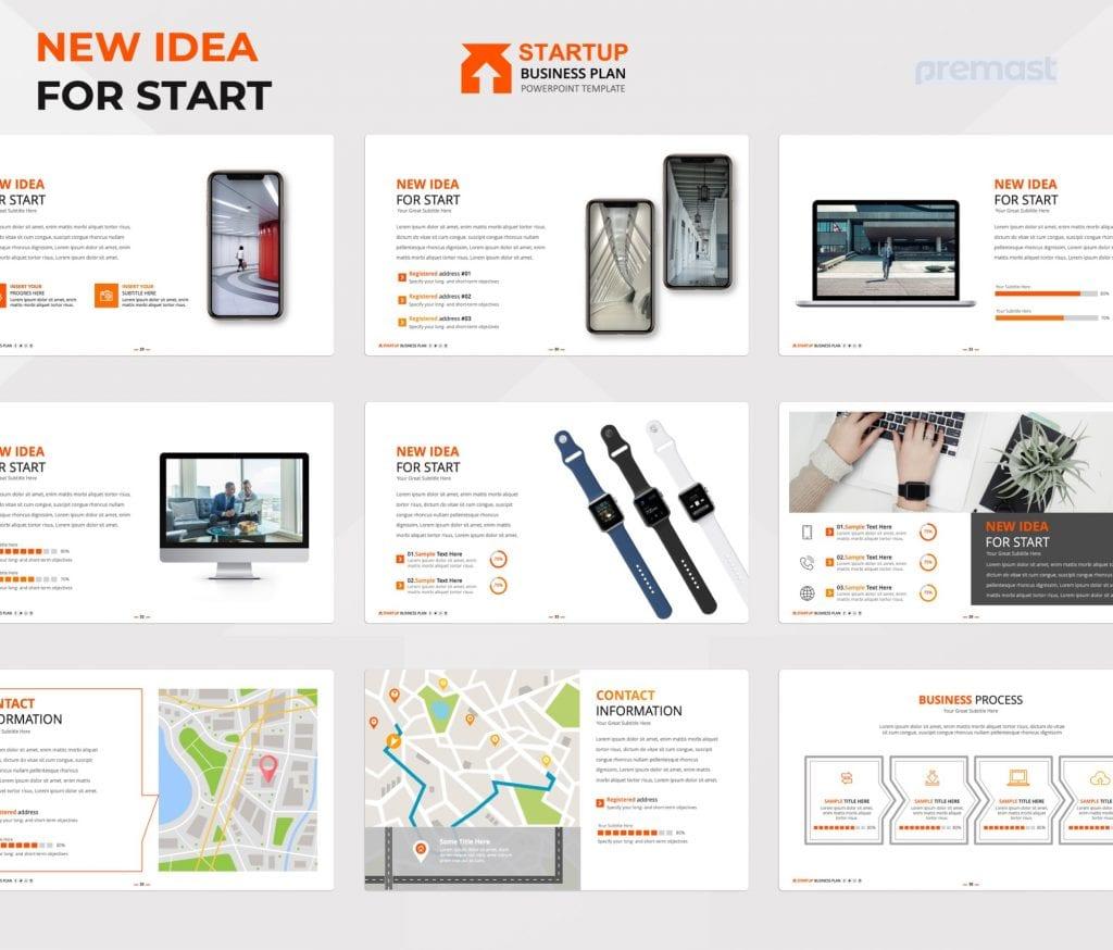 Startup Business Plan PowerPoint Presentation Template