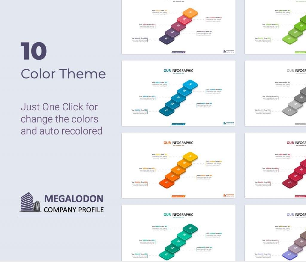 Megalodon Company Profile PowerPoint Presentation Template