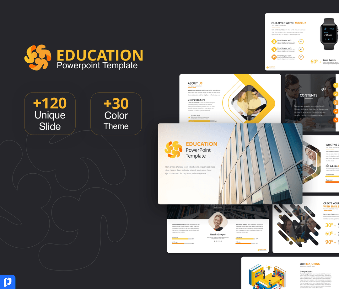 education PowerPoint template