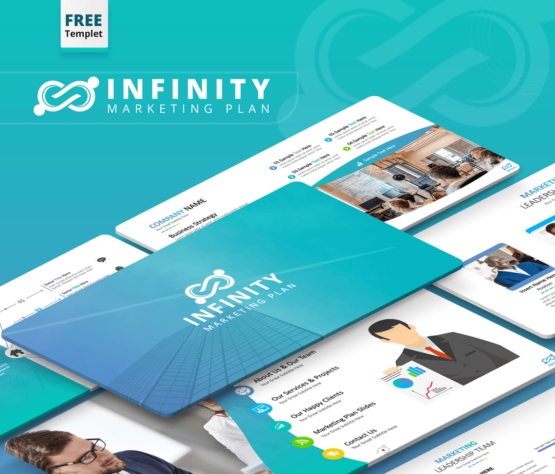 marketing plan PPT presentation templates