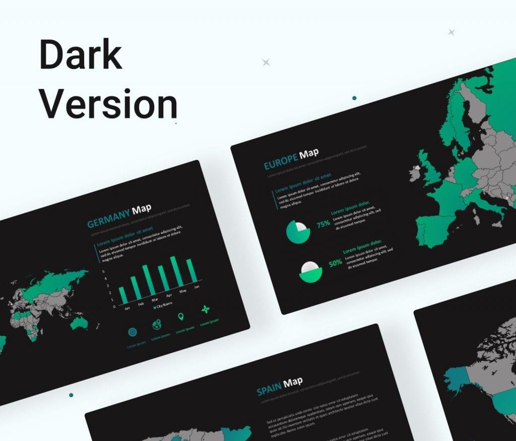 World Map PowerPoint Template | Editable Globe PPT