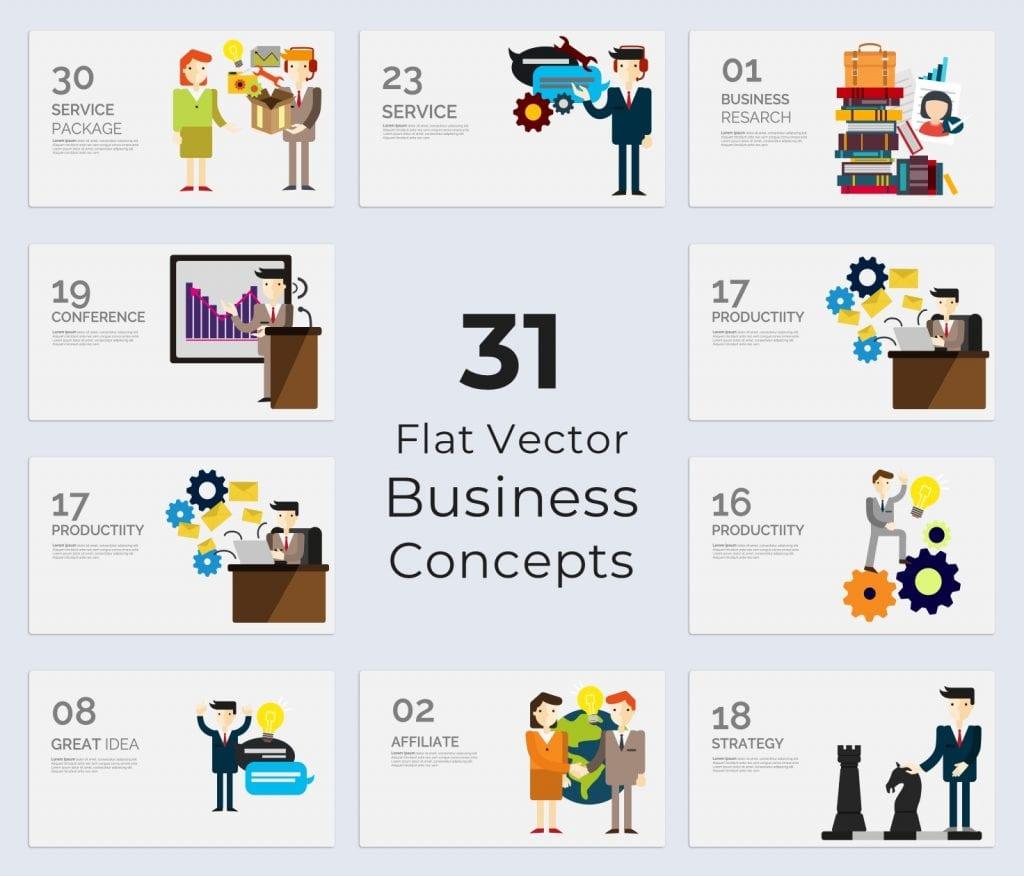 Octave – Business Plan PowerPoint Template