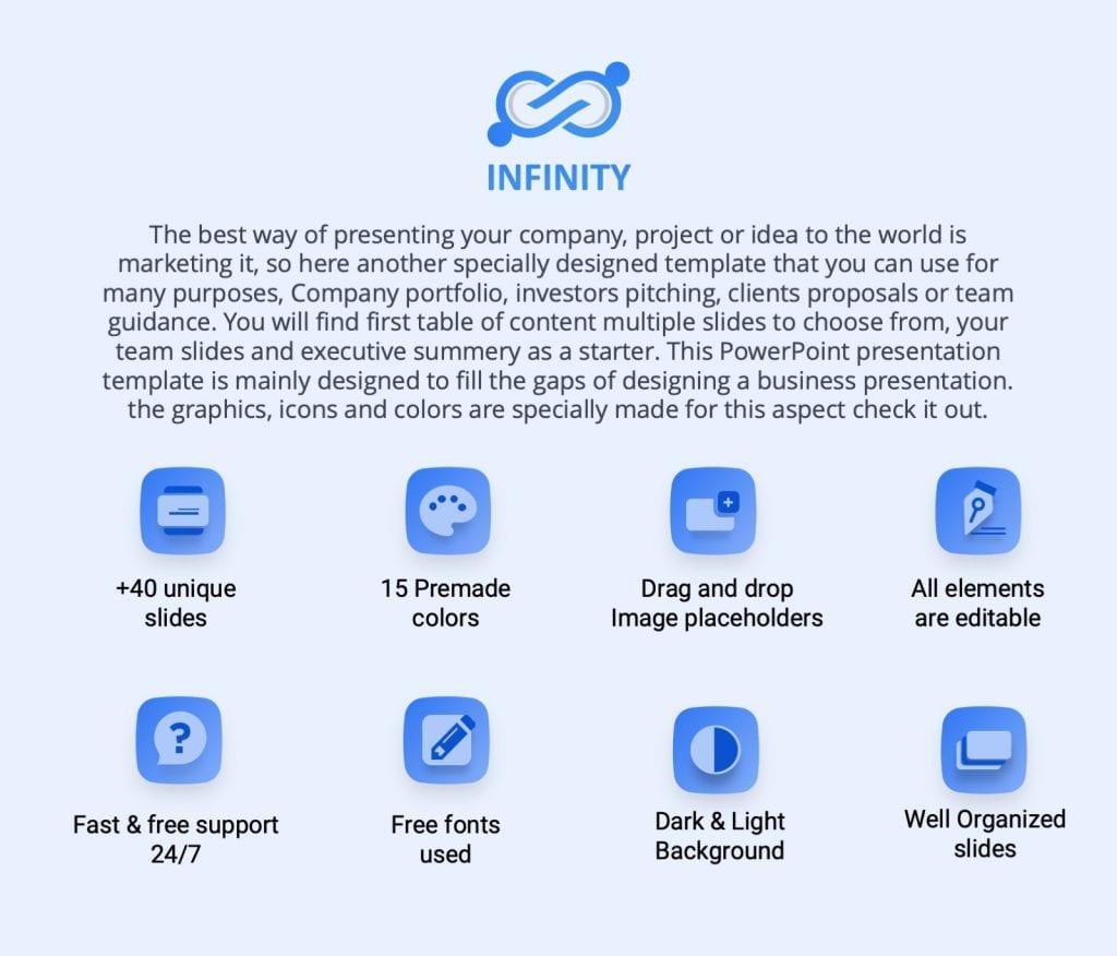 Infinity Marketing Plan PowerPoint Presentation Template