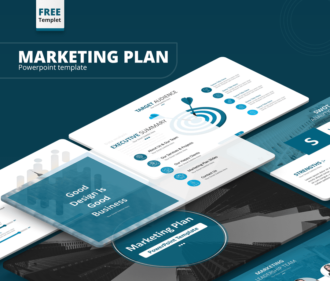 Marketing Plan Free Powerpoint Theme