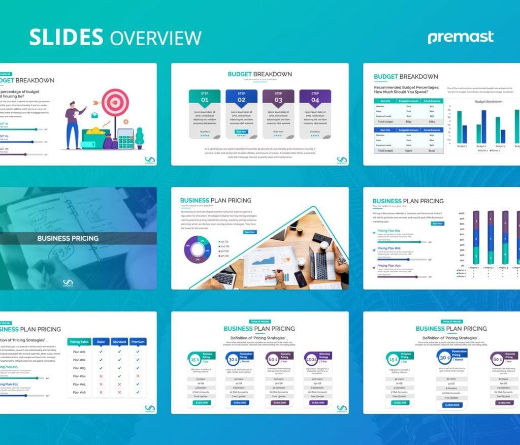 Canoply Business Plan PowerPoint Presentation Template