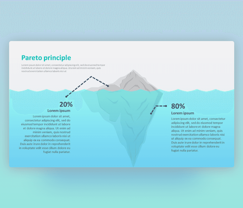 Pareto Principle II – PowerPoint Template