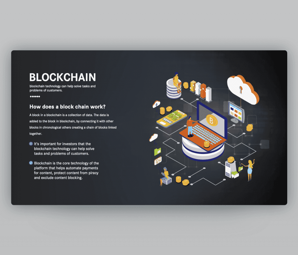 Blockchain PowerPoint Business Template