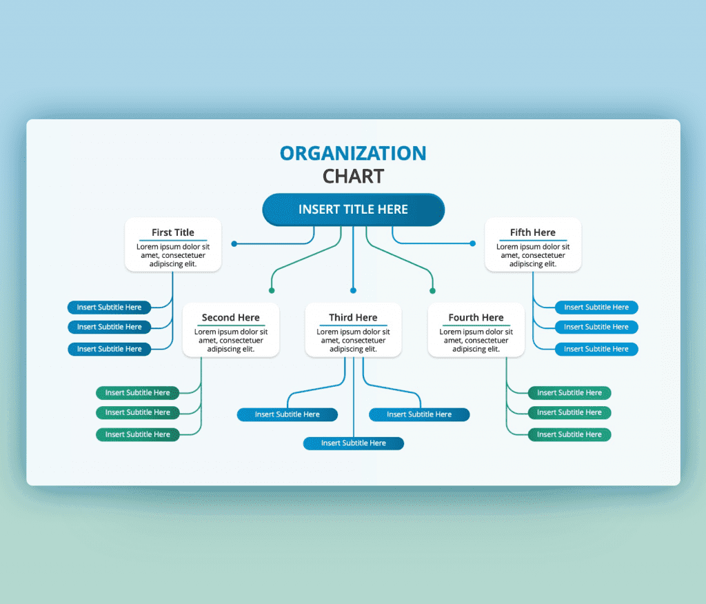 free organizational chart templates