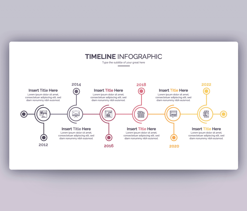 Timeline Infographic PowerPoint Template