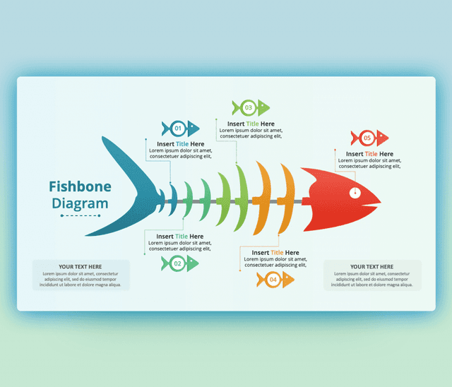 Fishbone Diagram Template for PowerPoint