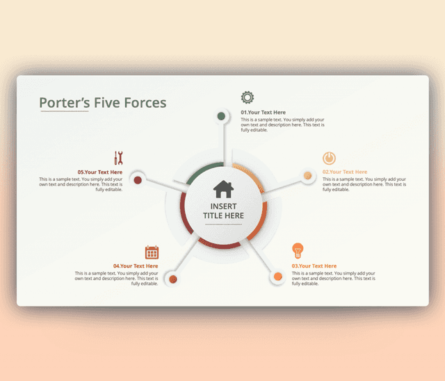 porter’s five forces slide template free download