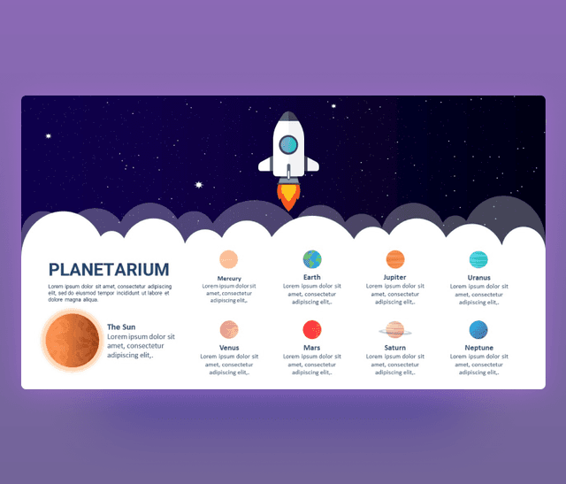 Animated Planetarium PowerPoint Template | Free PPT