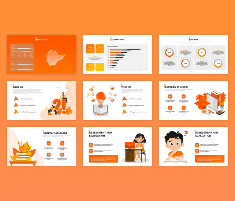 General Lesson Plan PowerPoint template