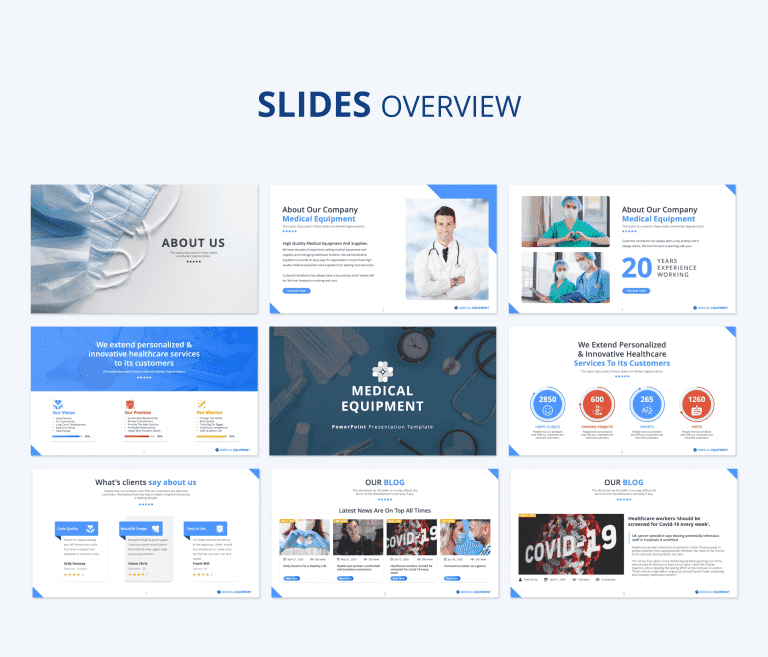 medical ppt template