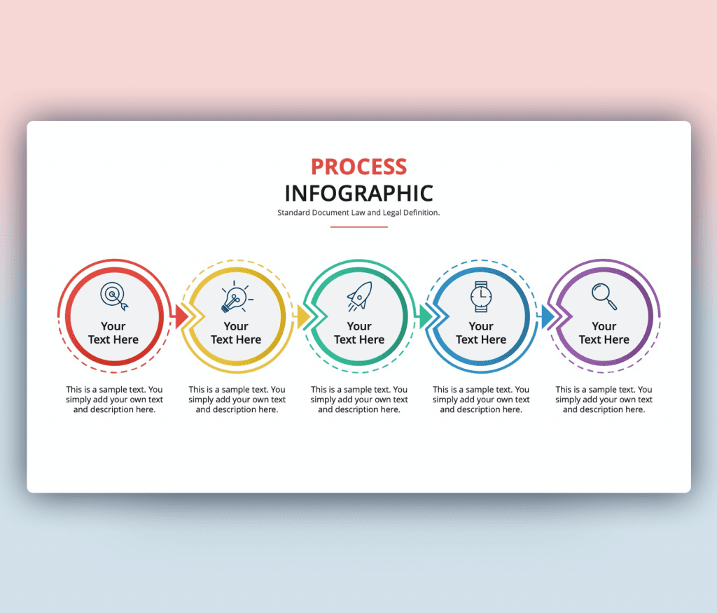 circular process infographic