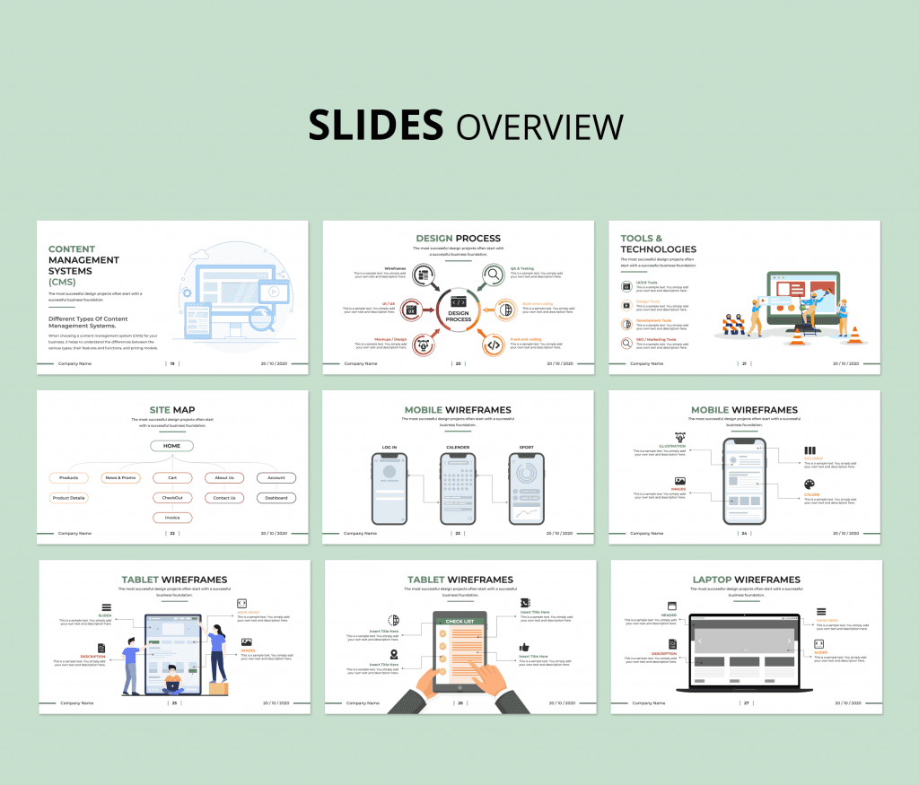 Website Proposal PowerPoint Presentation Template