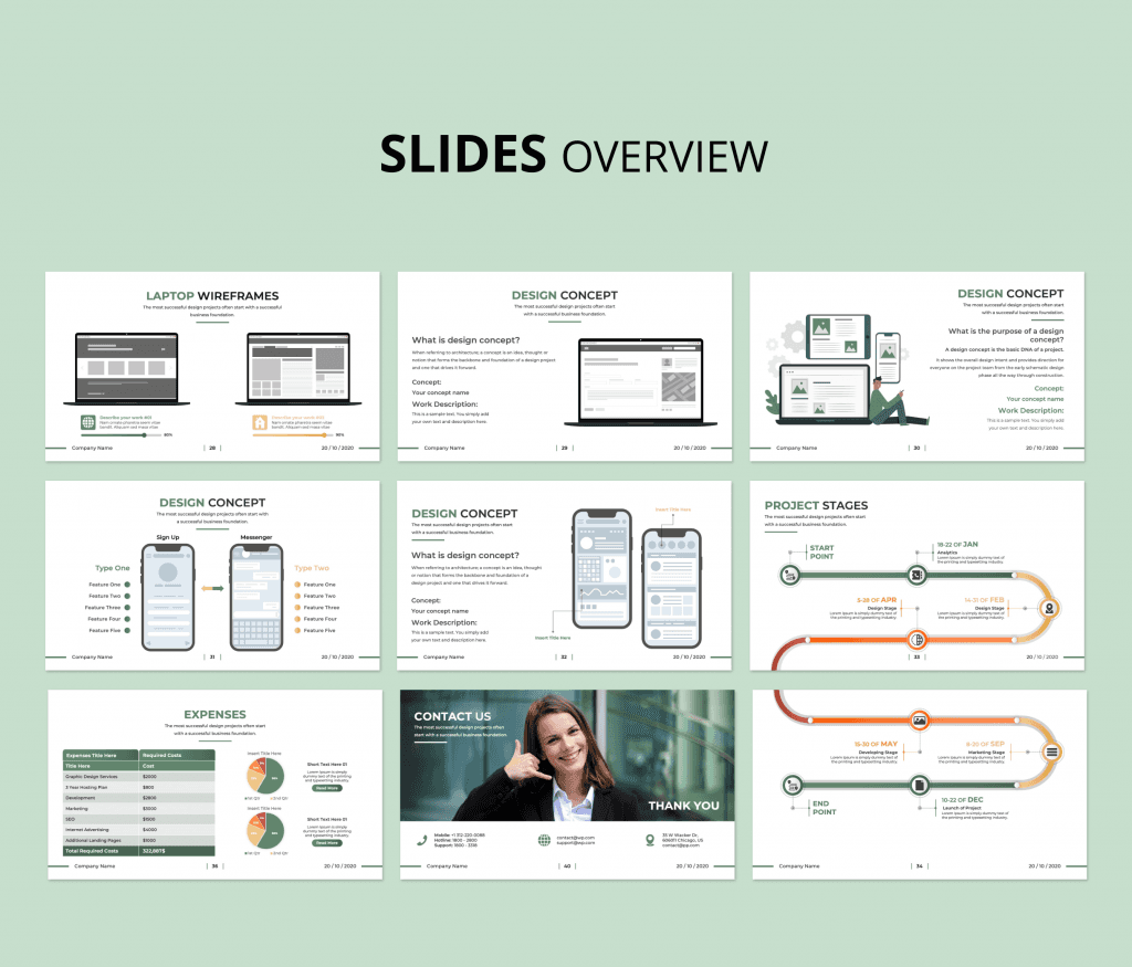 Website Proposal PowerPoint Presentation Template