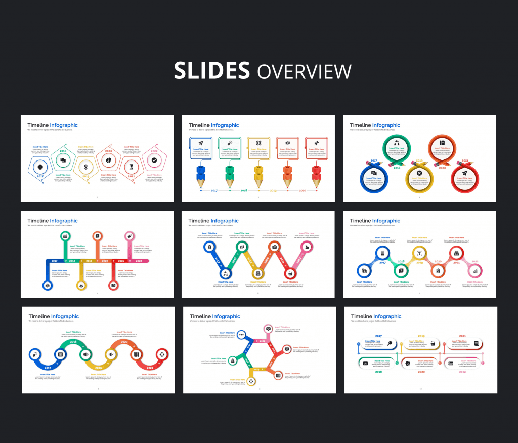 Timeline Infographics - PowerPoint Presentation Template