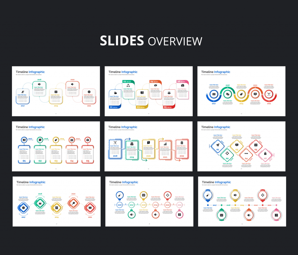 Timeline Infographics - PowerPoint Presentation Template