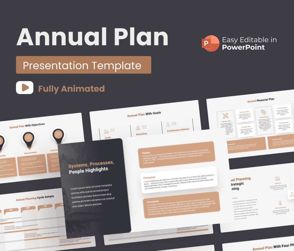 Annual Plan PowerPoint Presentation Animated Template