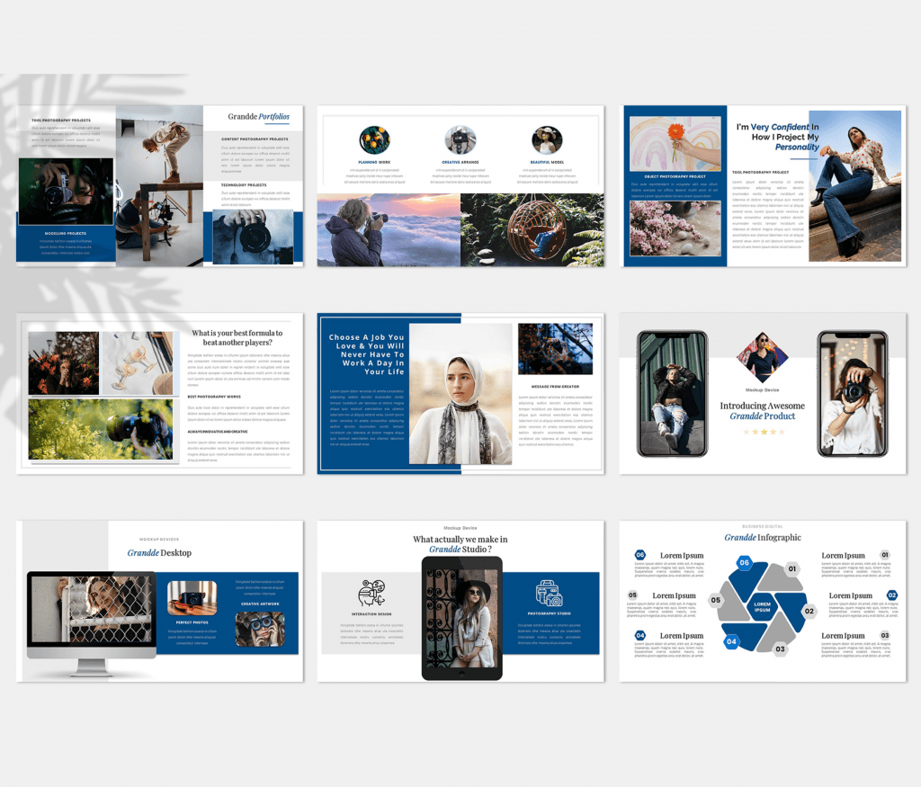 Grandde – Creative Business Presentation Template