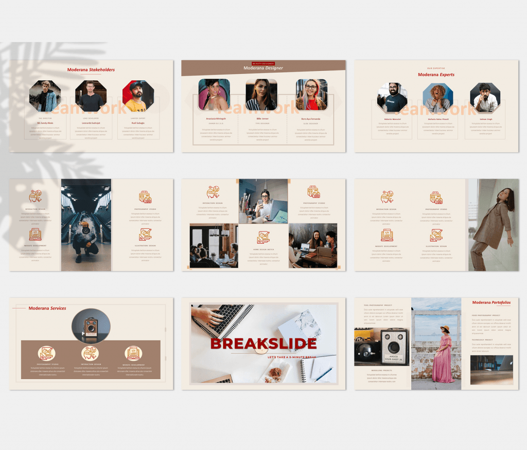 Moderana – Creative Business Google Slide Template