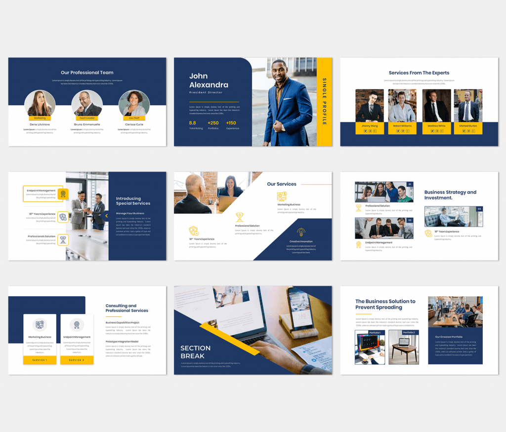 The Agency – Business Presentation Template