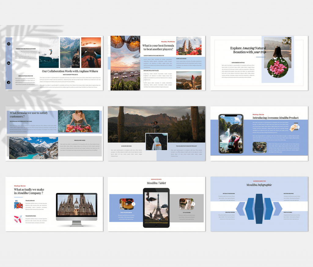 Moulibu – Creative Business Presentation Template