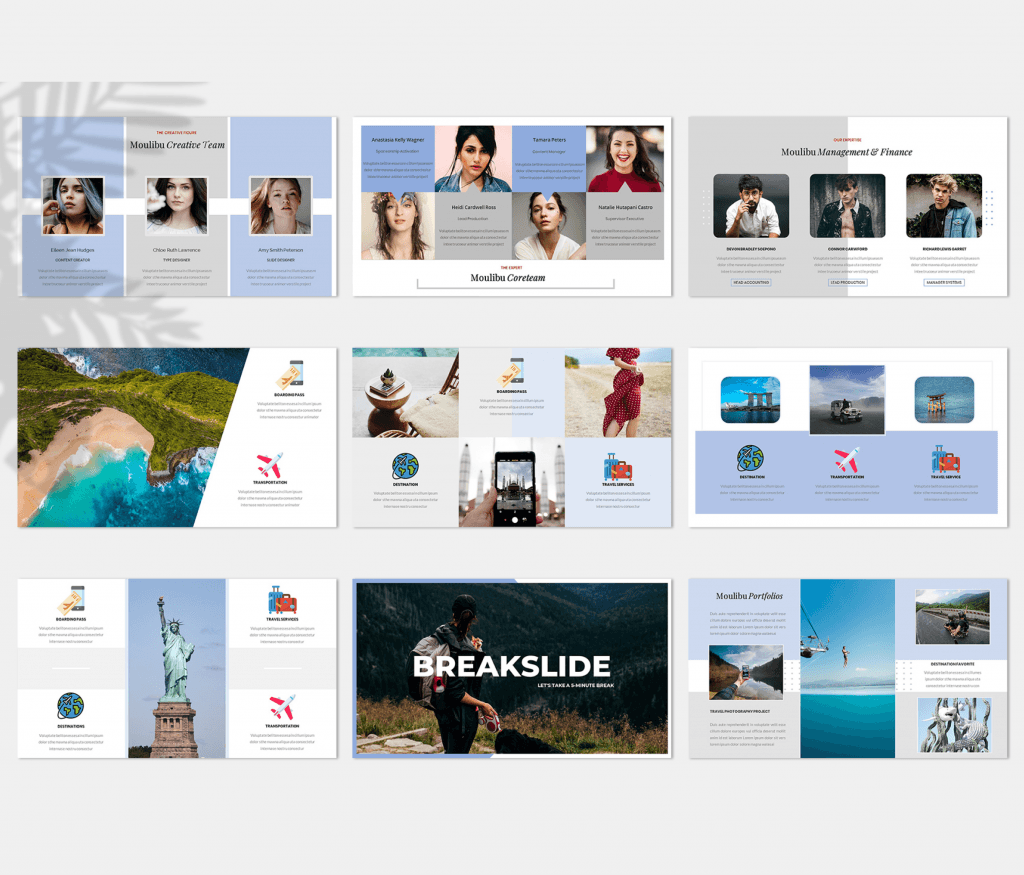 Moulibu – Creative Business Presentation Template