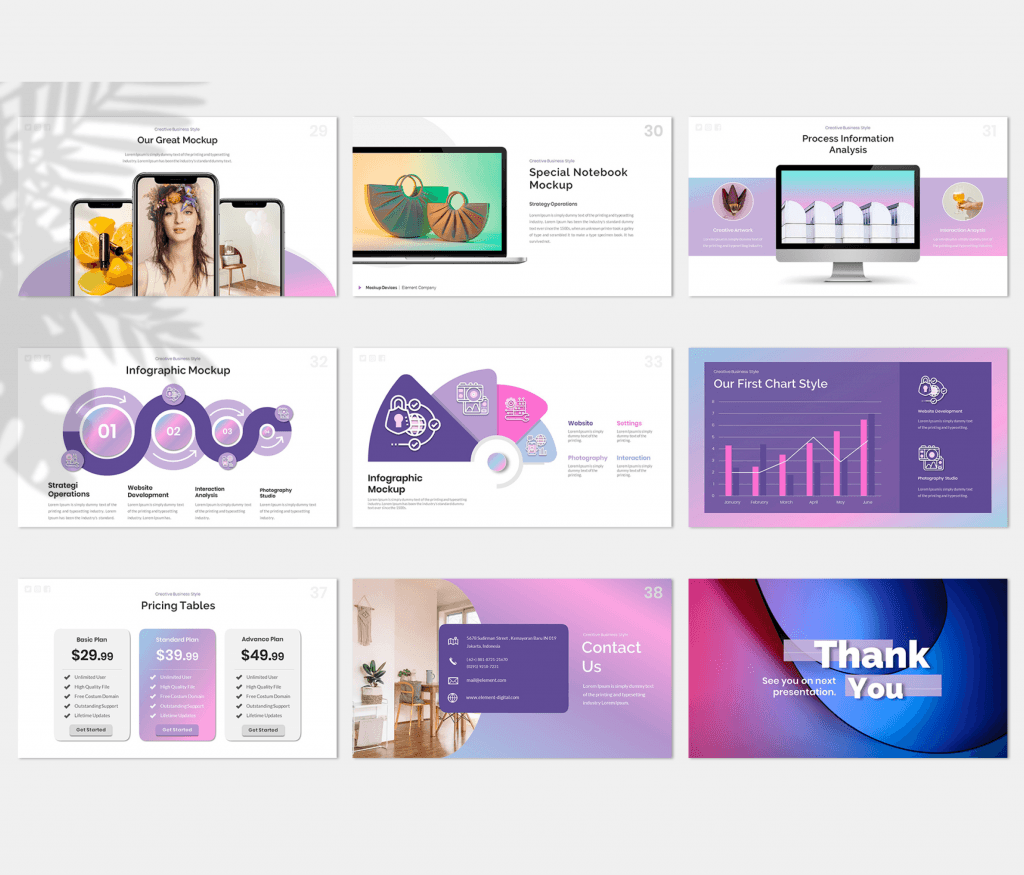 Element – Creative Business Presentation Template