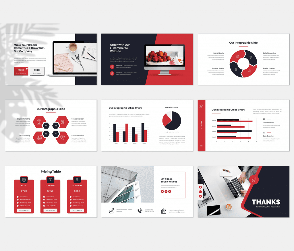 Pionerr – Multipurpose  Presentation Template