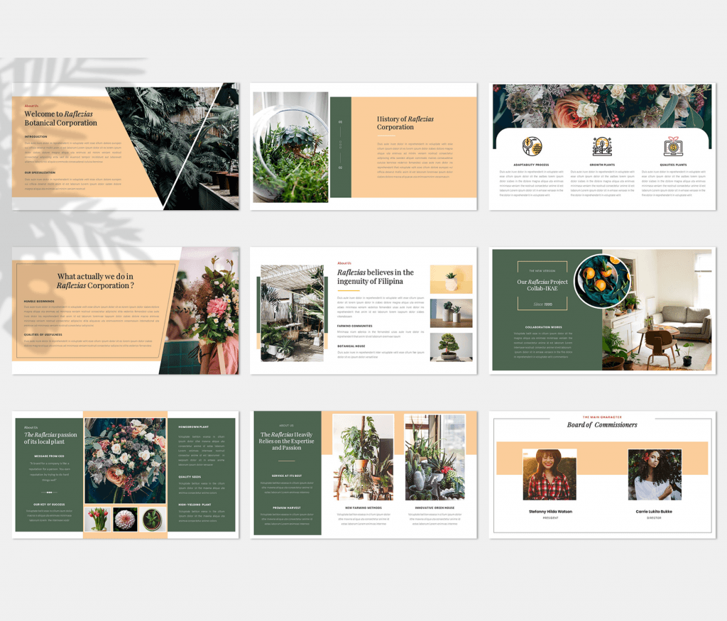 Raflezias – Creative Business Presentation Template