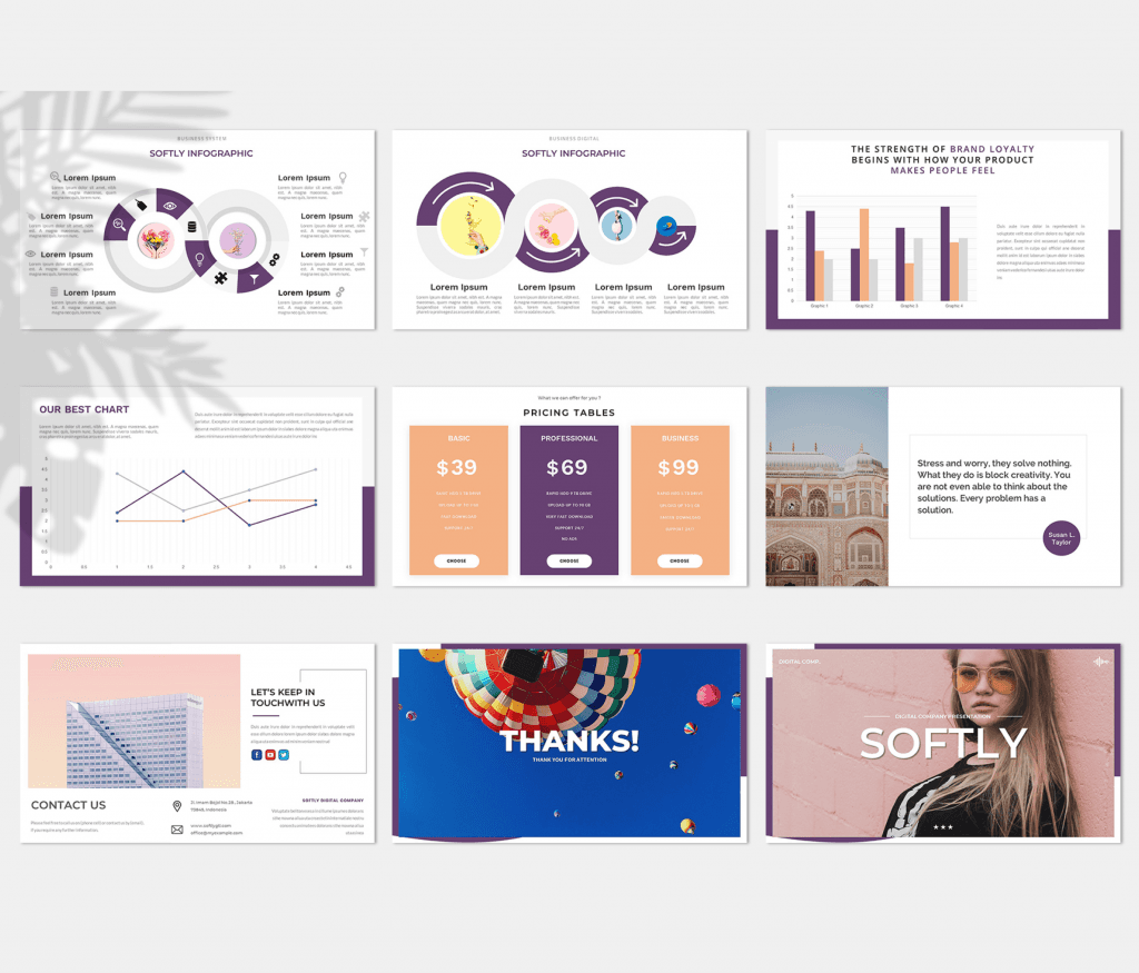 Softly – Creative Business Presentation Template