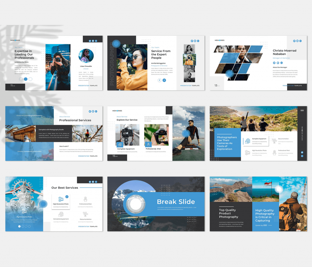 Memories – Photography Presentation Template