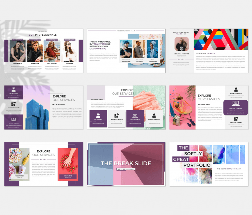 Softly – Creative Business Presentation Template