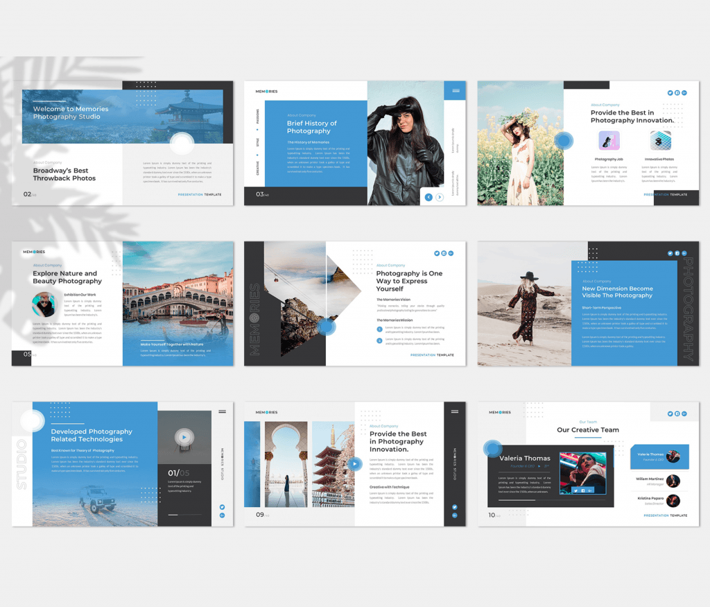 Memories – Photography Presentation Template