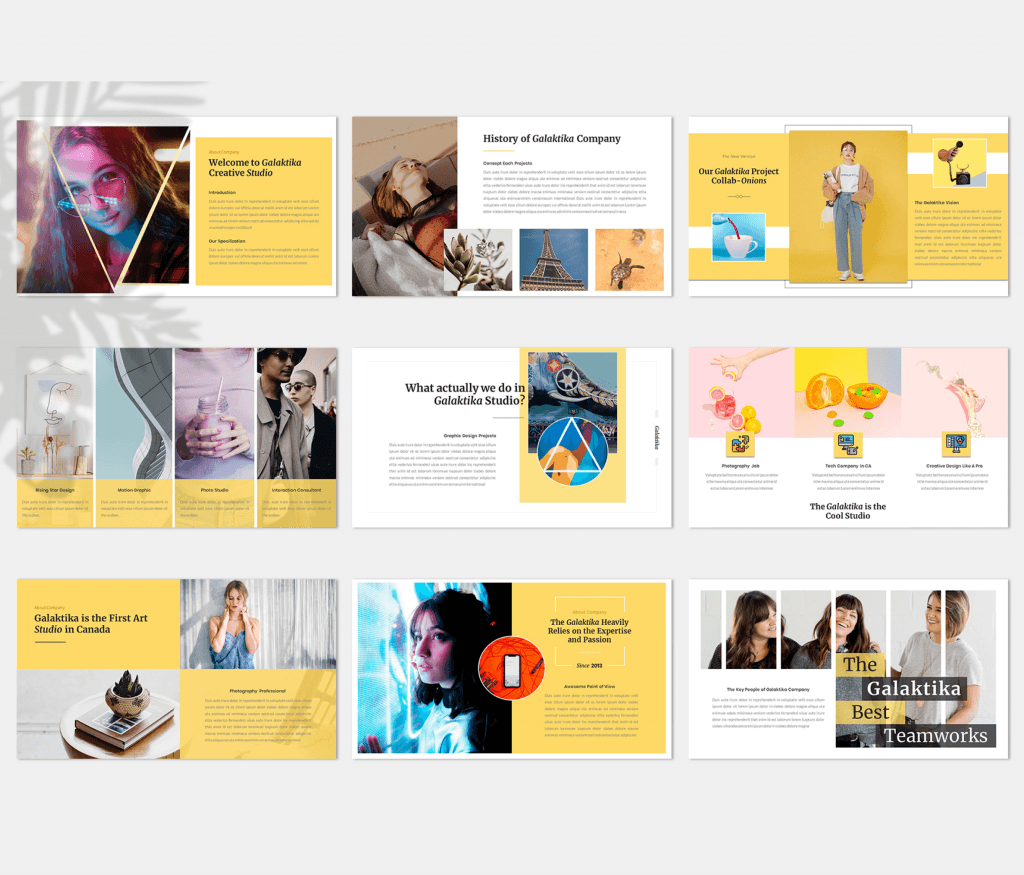 Galaktika – Creative Business Presentation Template