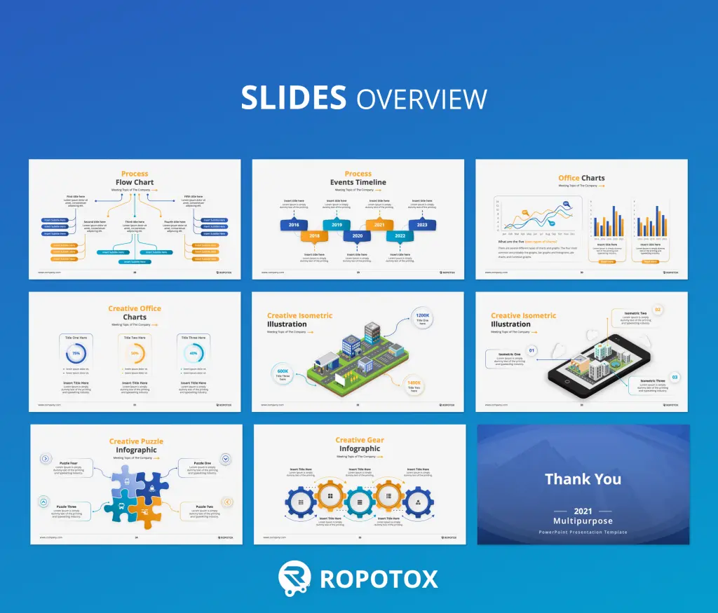 Ropotox 2021 Multipurpose Presentation Template