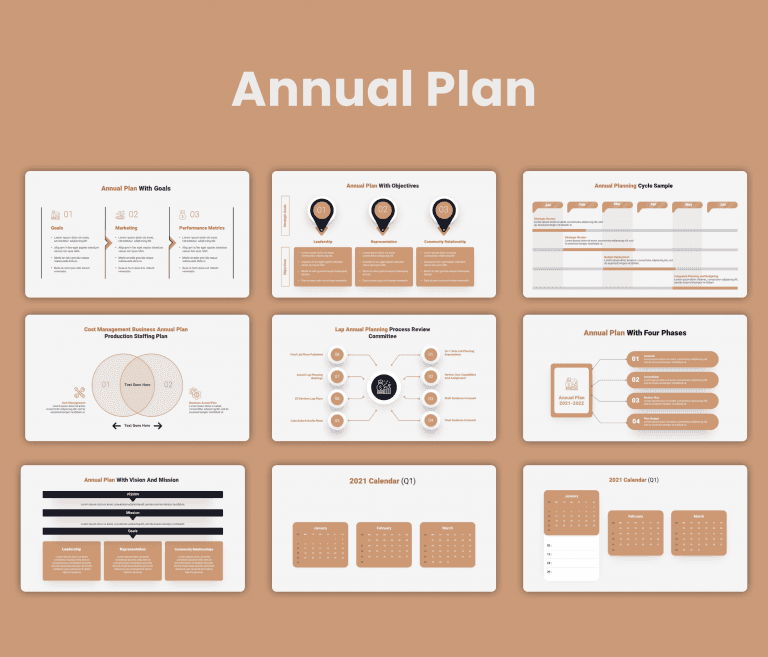 minimal annual plan for business